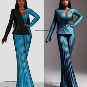 fashion sketch vs fashion 3d